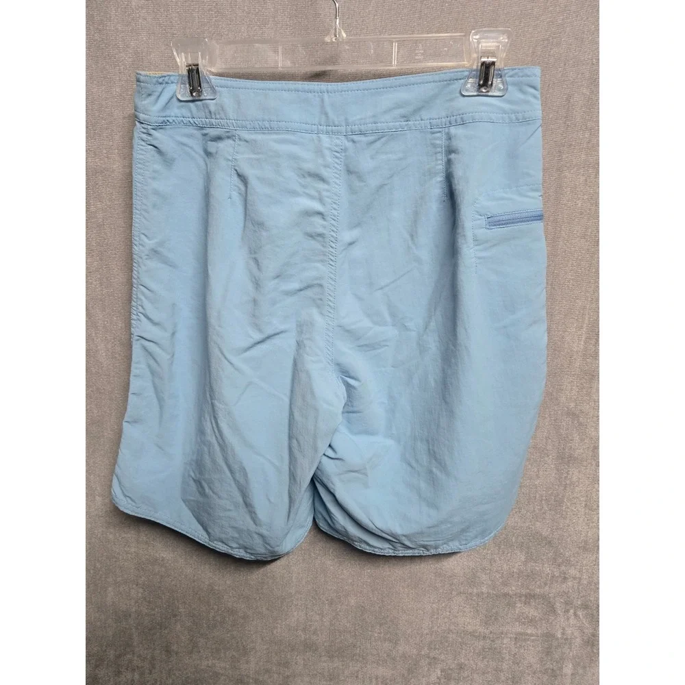 Patagonia Wavefarer Board Shorts Mens 28 Light Blue Swim Trunks Nylon 8 Inseam